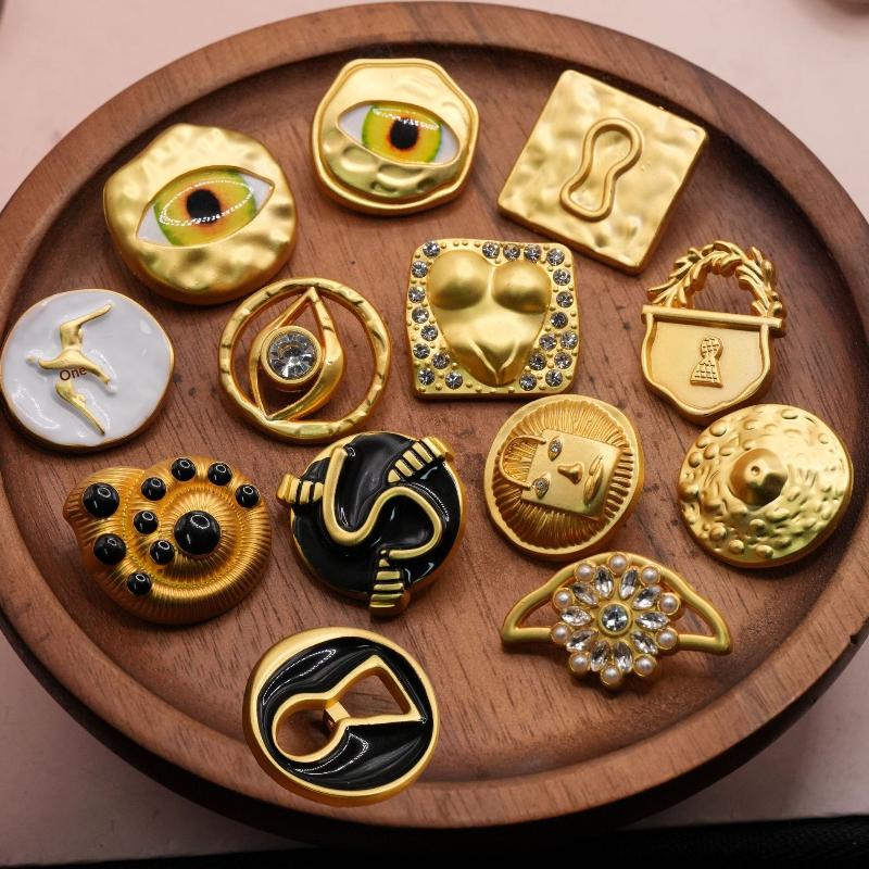 Vintage Metal Düğme Kalp Şekli - Embellish Craft incelemesi ve fiyatı