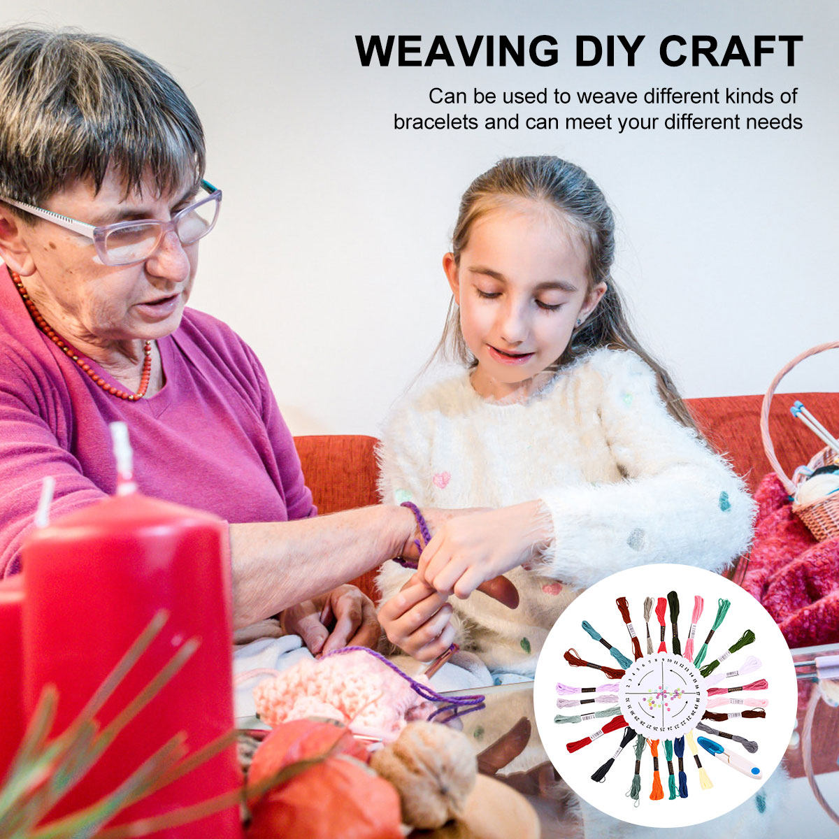 1 Set Yuvarlak Örgü Seti, Kend - Embroidery Craft incelemesi ve fiyatı