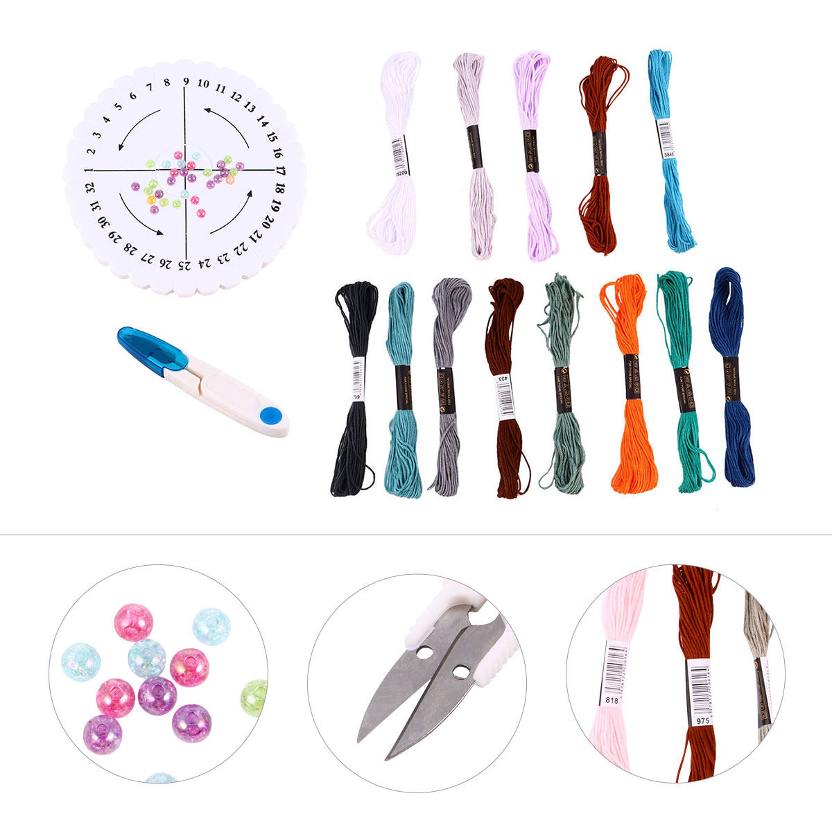 1 Set Yuvarlak Örgü Seti, Kend - Embroidery Craft incelemesi ve fiyatı